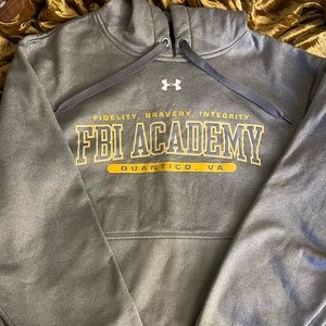FBI academy UA hoodie • purchased personally from Quantico during a school trip